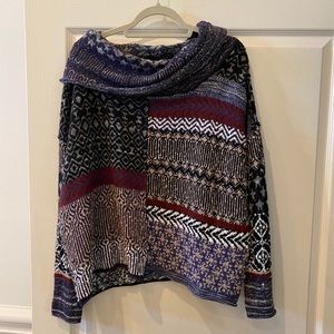 Free people Aztec sweater